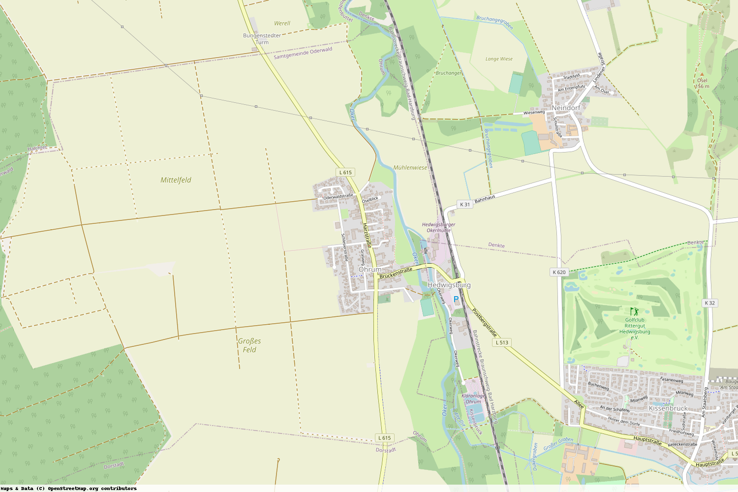 Ist gerade Stromausfall in Niedersachsen - Wolfenbüttel - Ohrum?