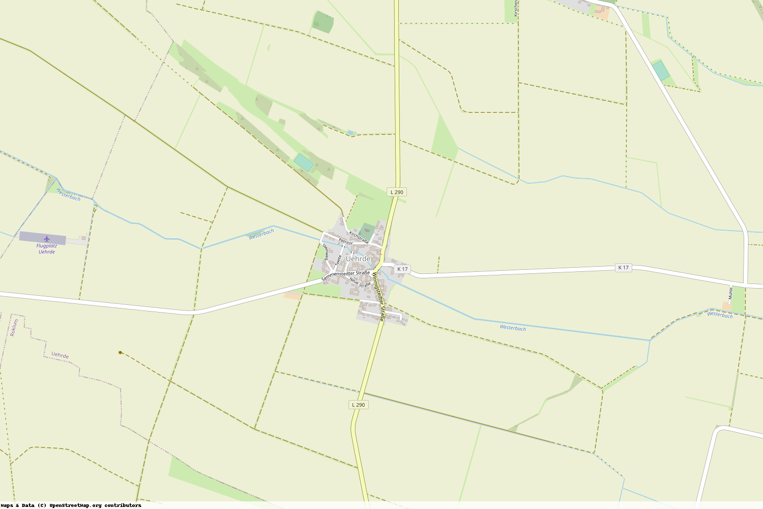 Ist gerade Stromausfall in Niedersachsen - Wolfenbüttel - Uehrde?