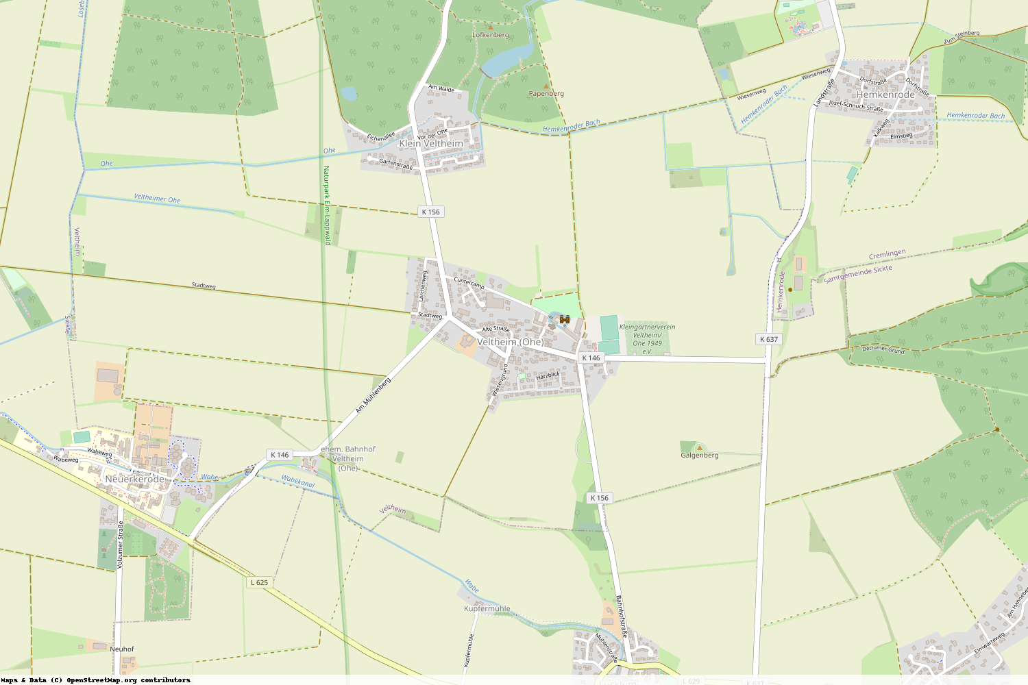 Ist gerade Stromausfall in Niedersachsen - Wolfenbüttel - Veltheim (Ohe)?