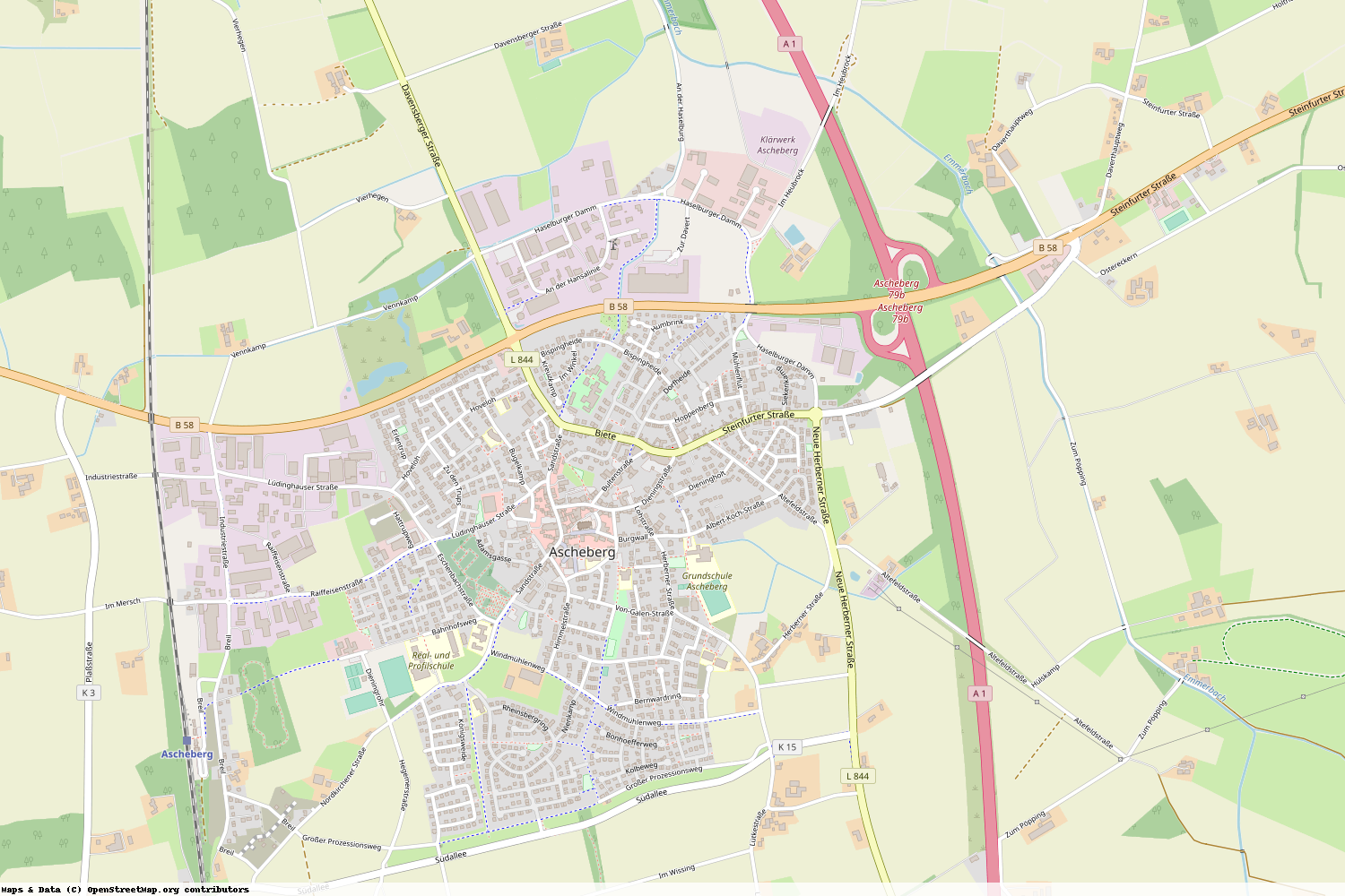 Ist gerade Stromausfall in Nordrhein-Westfalen - Coesfeld - Ascheberg?