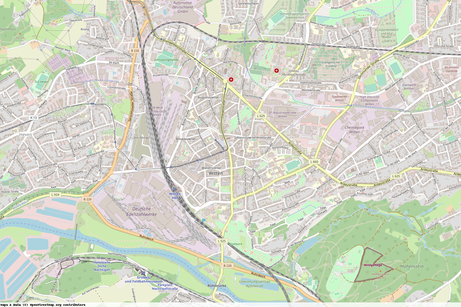 Ist gerade Stromausfall in Nordrhein-Westfalen - Ennepe-Ruhr-Kreis - Witten?