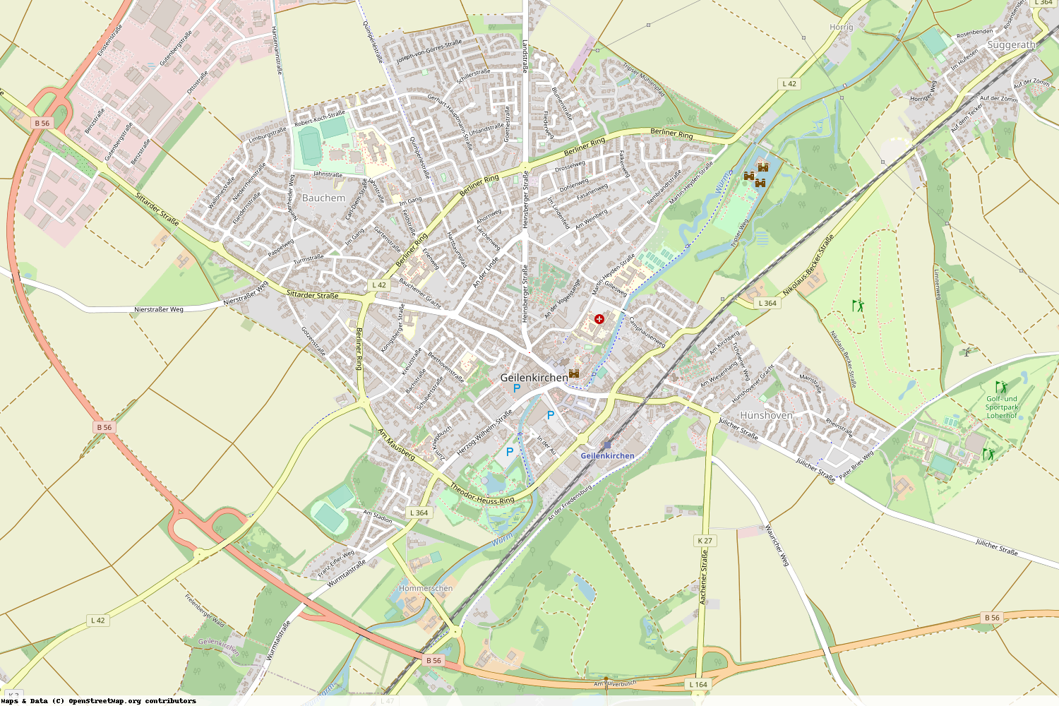 Ist gerade Stromausfall in Nordrhein-Westfalen - Heinsberg - Geilenkirchen?