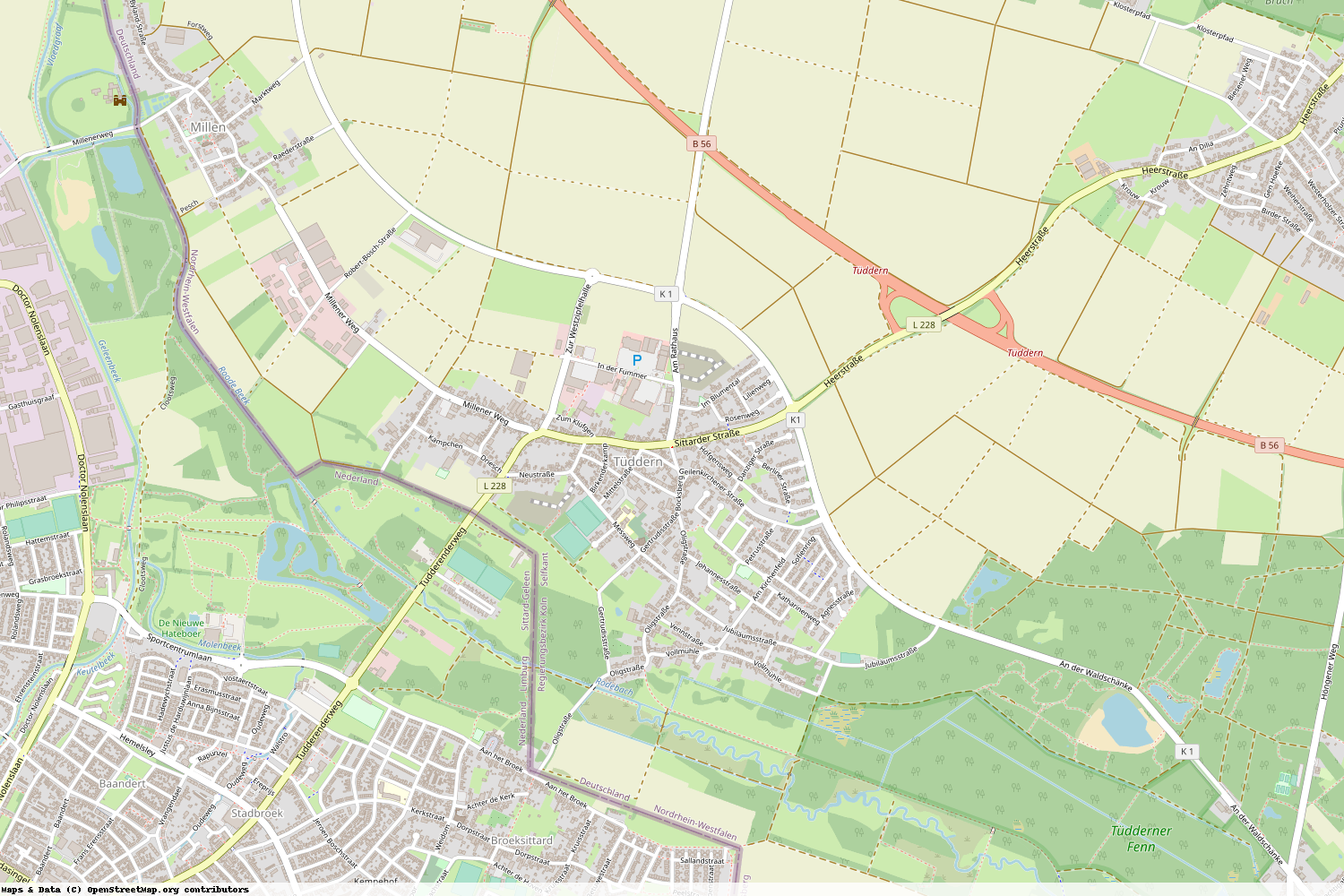 Ist gerade Stromausfall in Nordrhein-Westfalen - Heinsberg - Selfkant?