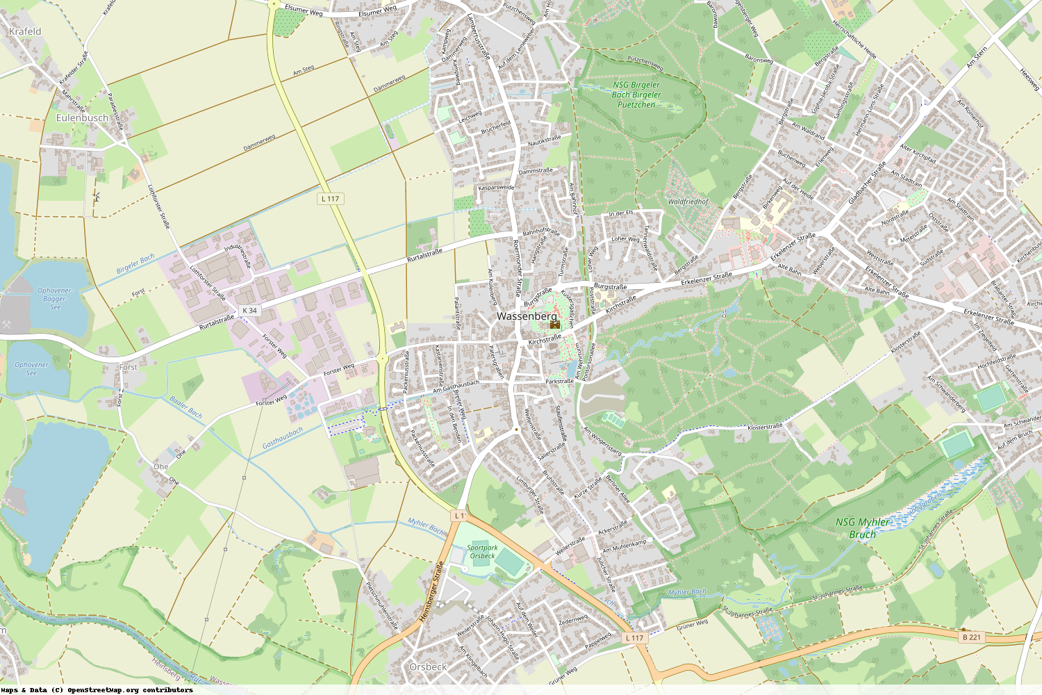 Ist gerade Stromausfall in Nordrhein-Westfalen - Heinsberg - Wassenberg?