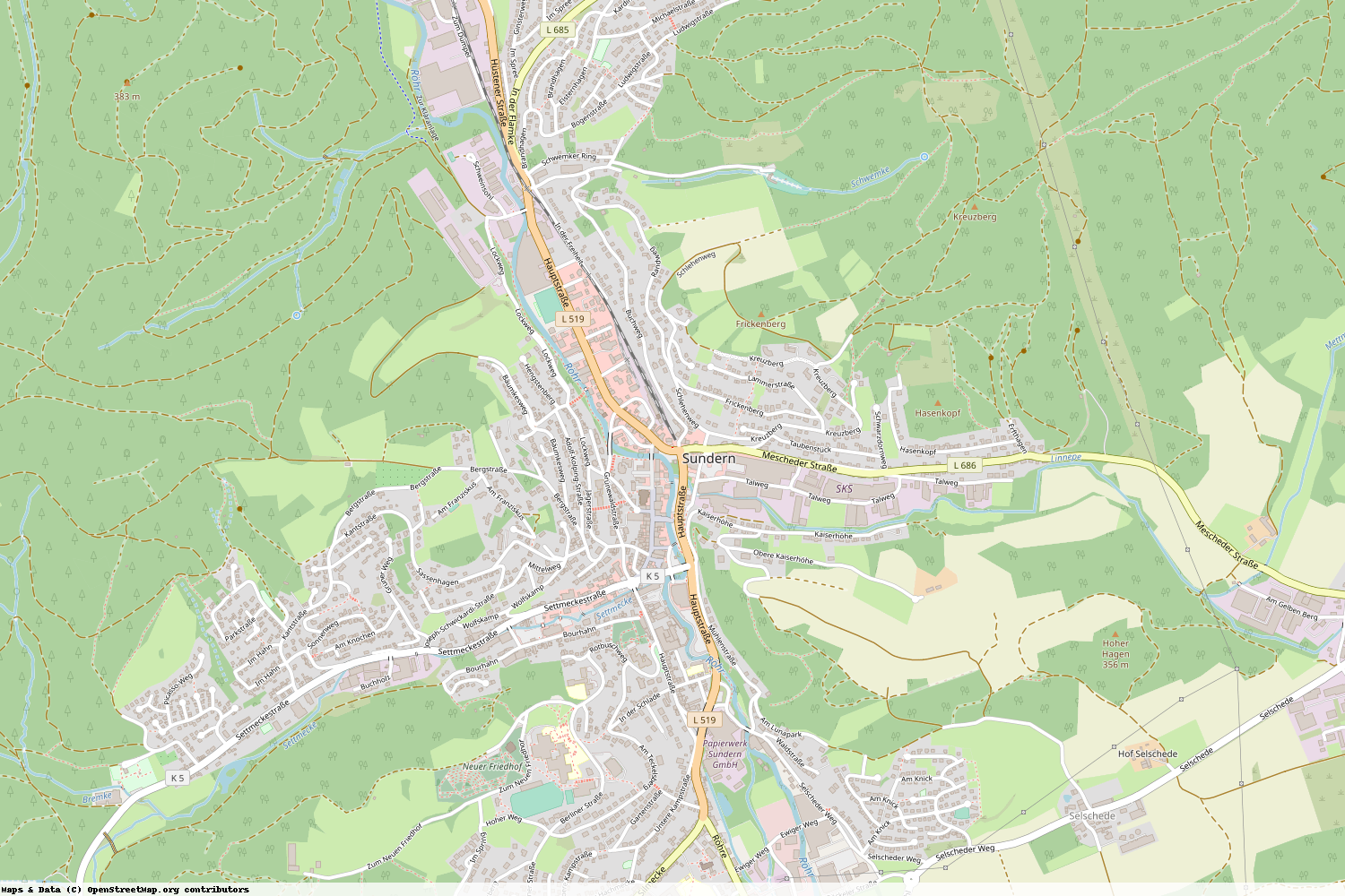 Ist gerade Stromausfall in Nordrhein-Westfalen - Hochsauerlandkreis - Sundern (Sauerland)?