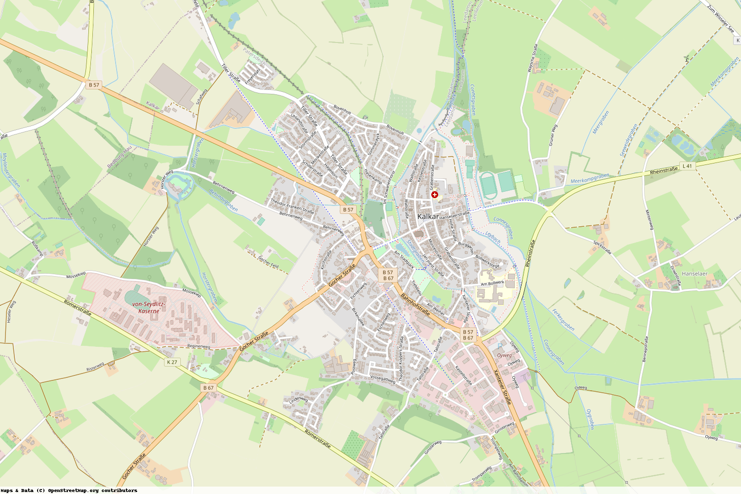 Ist gerade Stromausfall in Nordrhein-Westfalen - Kleve - Kalkar?