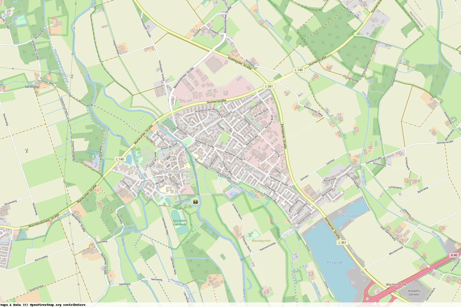 Ist gerade Stromausfall in Nordrhein-Westfalen - Kleve - Wachtendonk?