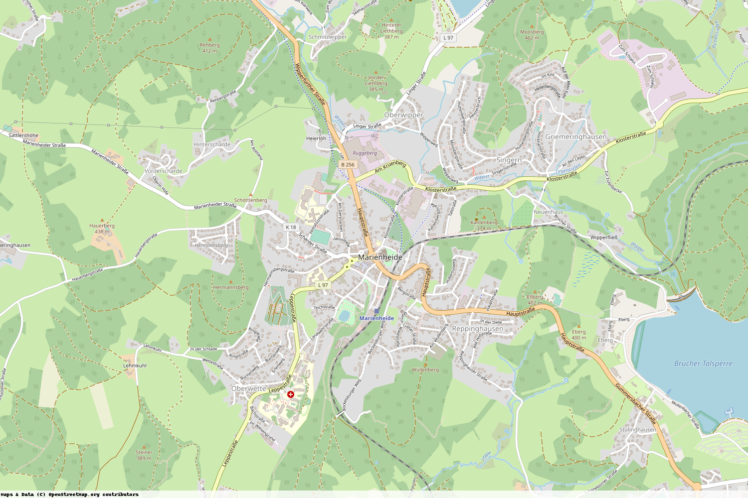 Ist gerade Stromausfall in Nordrhein-Westfalen - Oberbergischer Kreis - Marienheide?