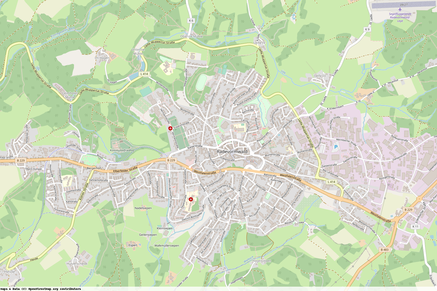 Ist gerade Stromausfall in Nordrhein-Westfalen - Oberbergischer Kreis - Radevormwald?