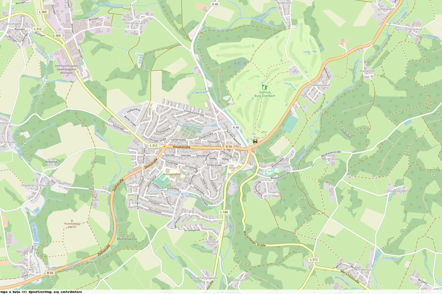 Ist gerade Stromausfall in Nordrhein-Westfalen - Rhein-Sieg-Kreis - Much?
