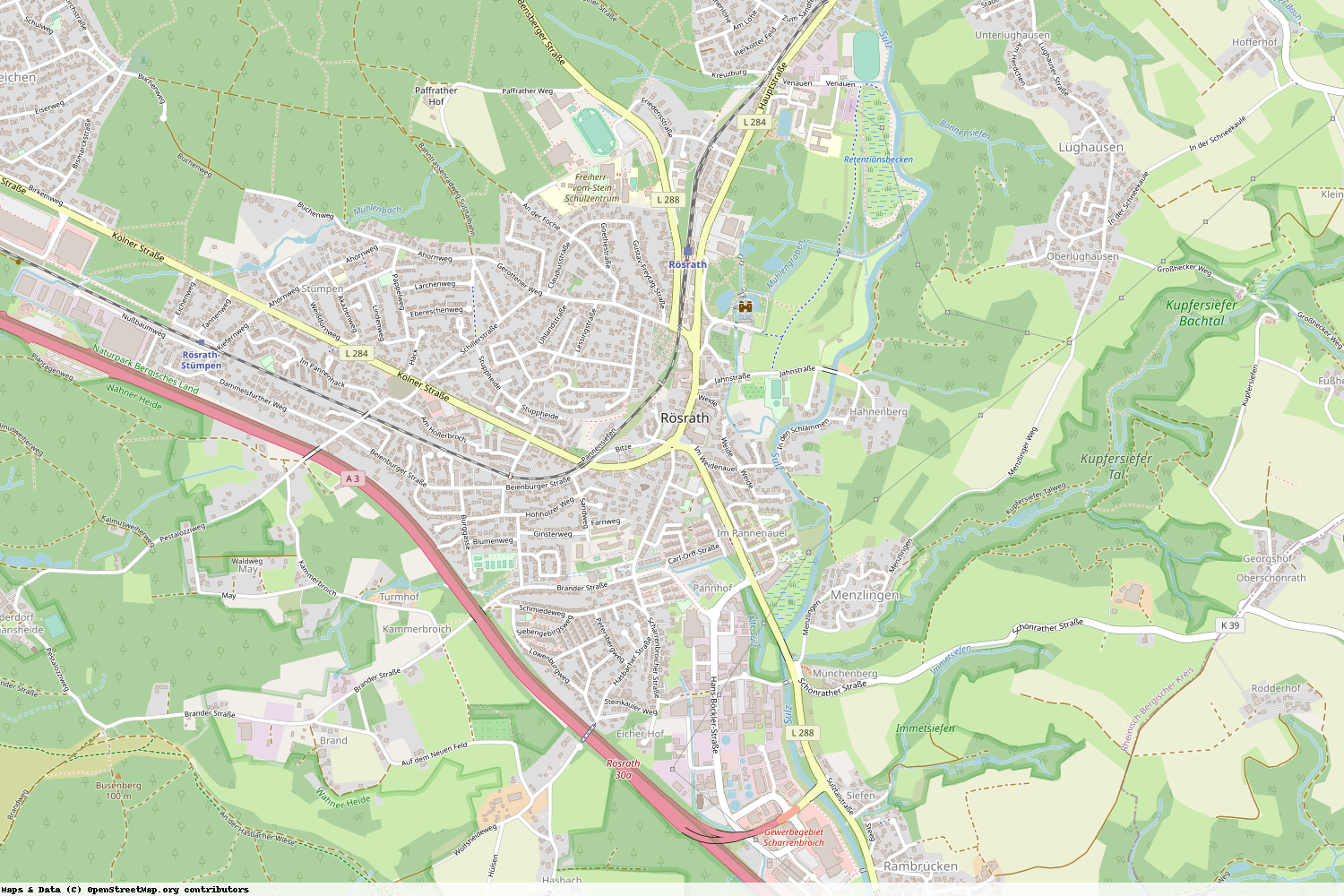 Ist gerade Stromausfall in Nordrhein-Westfalen - Rheinisch-Bergischer Kreis - Rösrath?