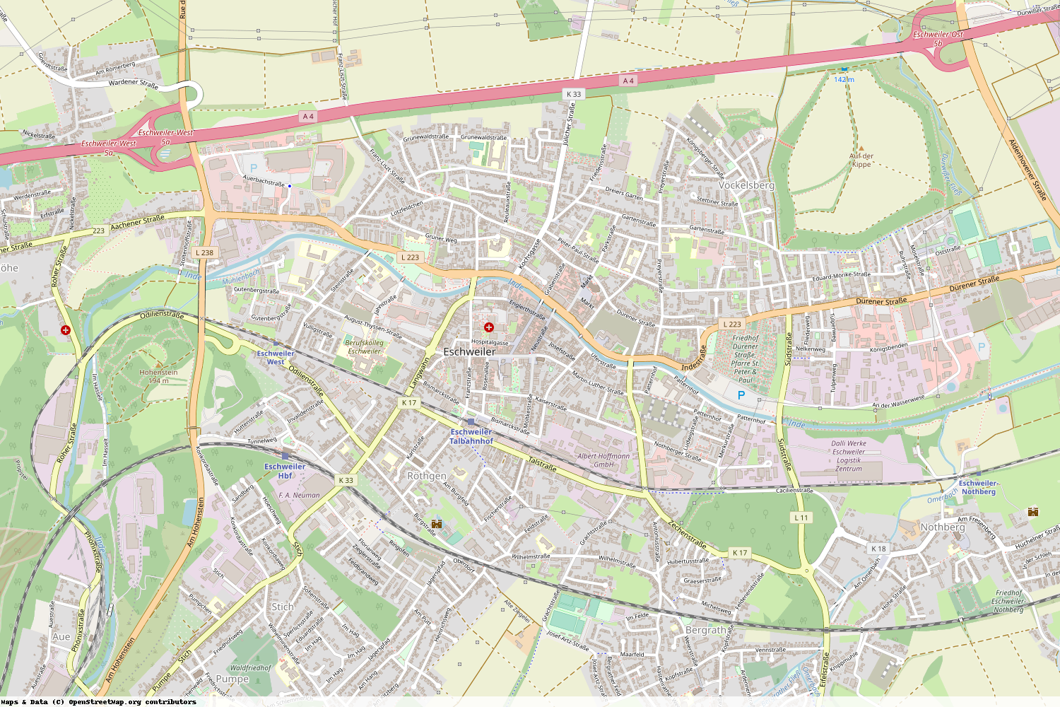 Ist gerade Stromausfall in Nordrhein-Westfalen - Städteregion Aachen - Eschweiler?