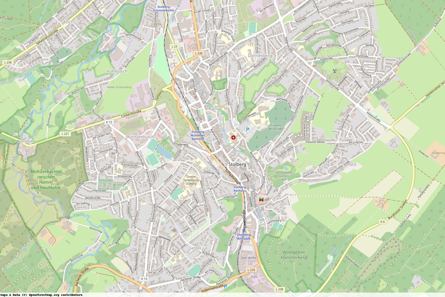 Ist gerade Stromausfall in Nordrhein-Westfalen - Städteregion Aachen - Stolberg (Rhld.)?