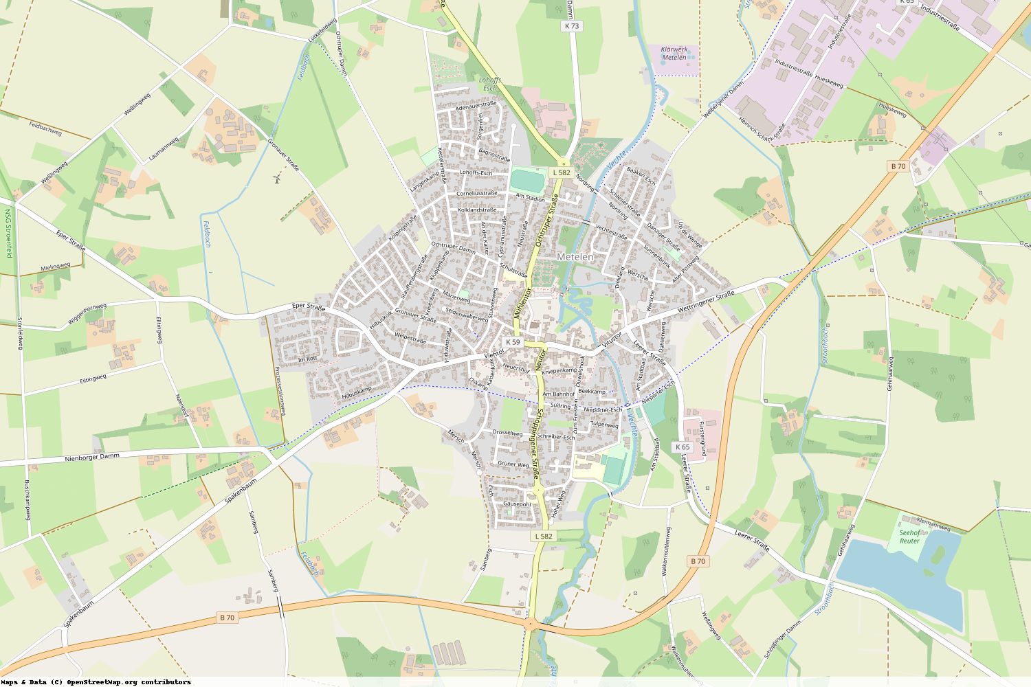 Ist gerade Stromausfall in Nordrhein-Westfalen - Steinfurt - Metelen?