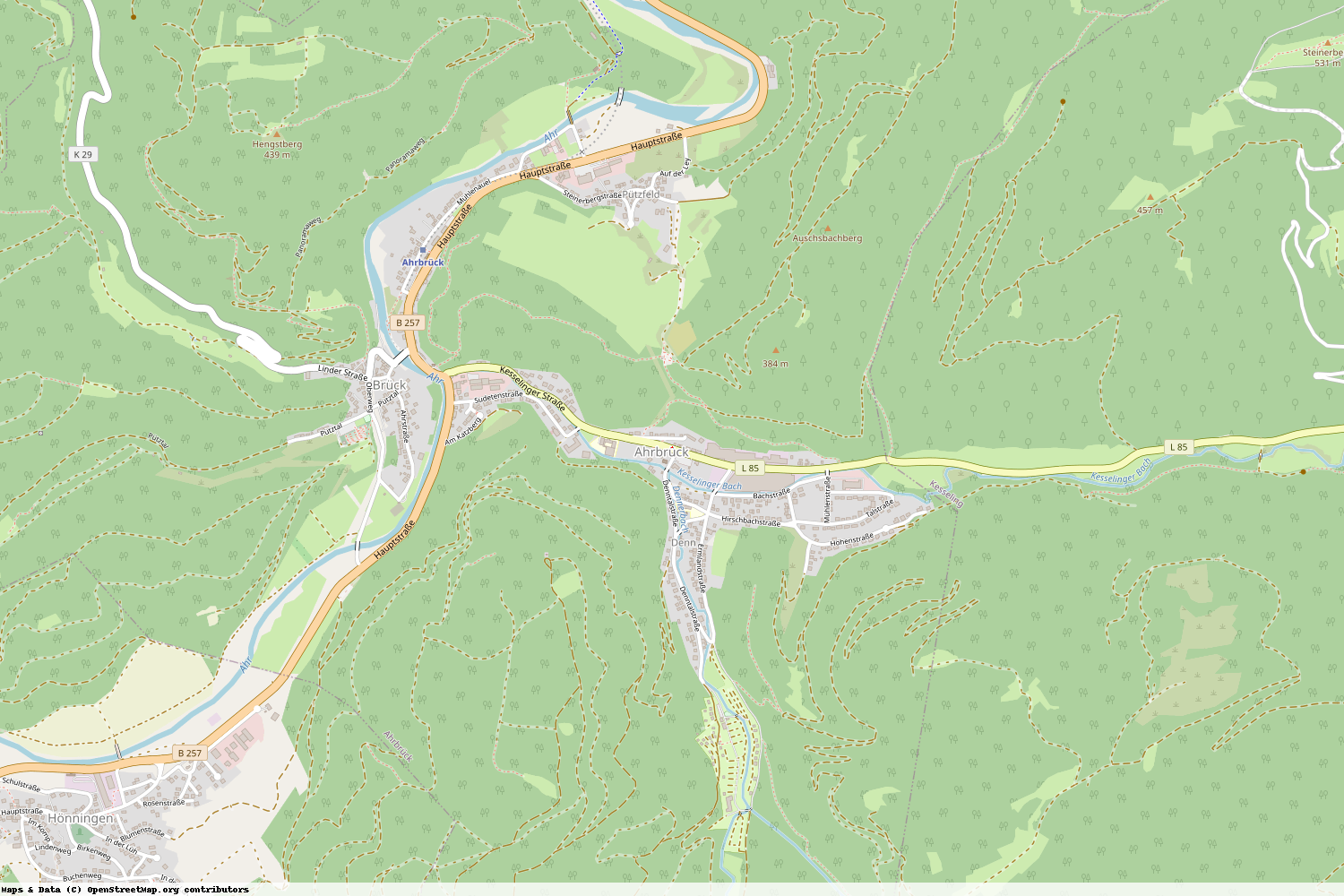 Ist gerade Stromausfall in Rheinland-Pfalz - Ahrweiler - Ahrbrück?