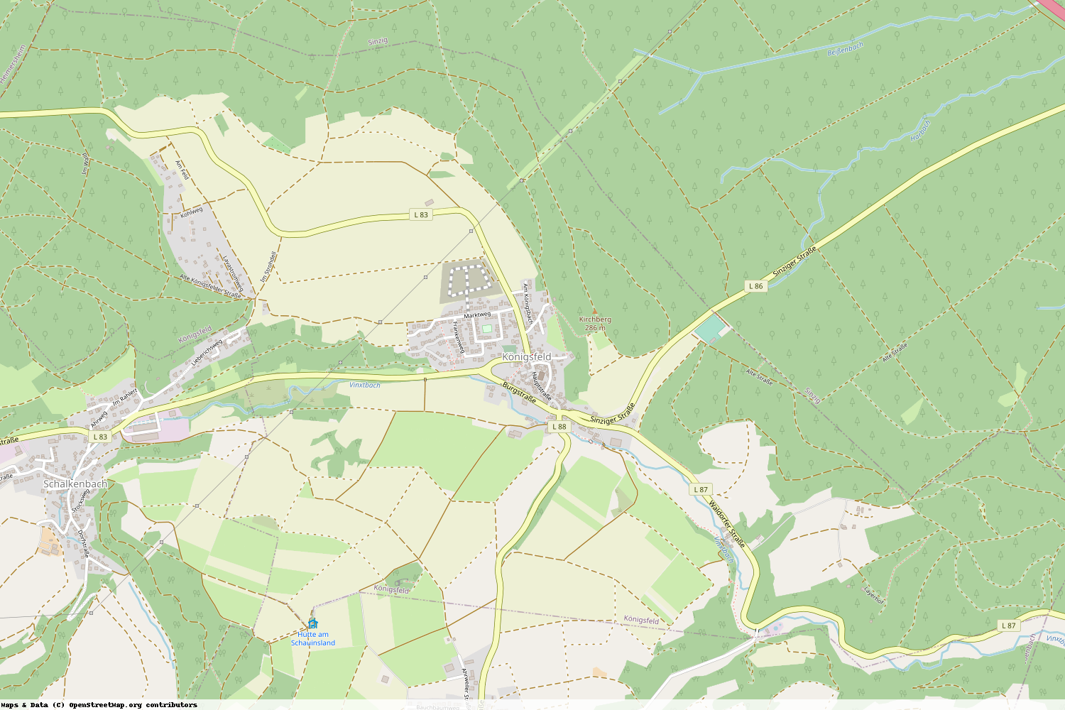 Ist gerade Stromausfall in Rheinland-Pfalz - Ahrweiler - Königsfeld?