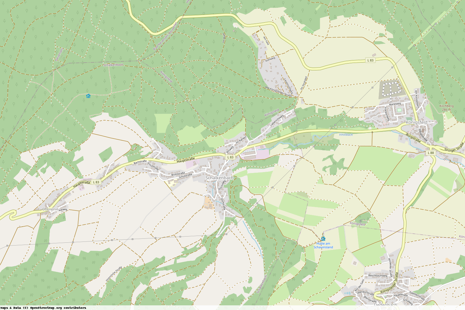 Ist gerade Stromausfall in Rheinland-Pfalz - Ahrweiler - Schalkenbach?