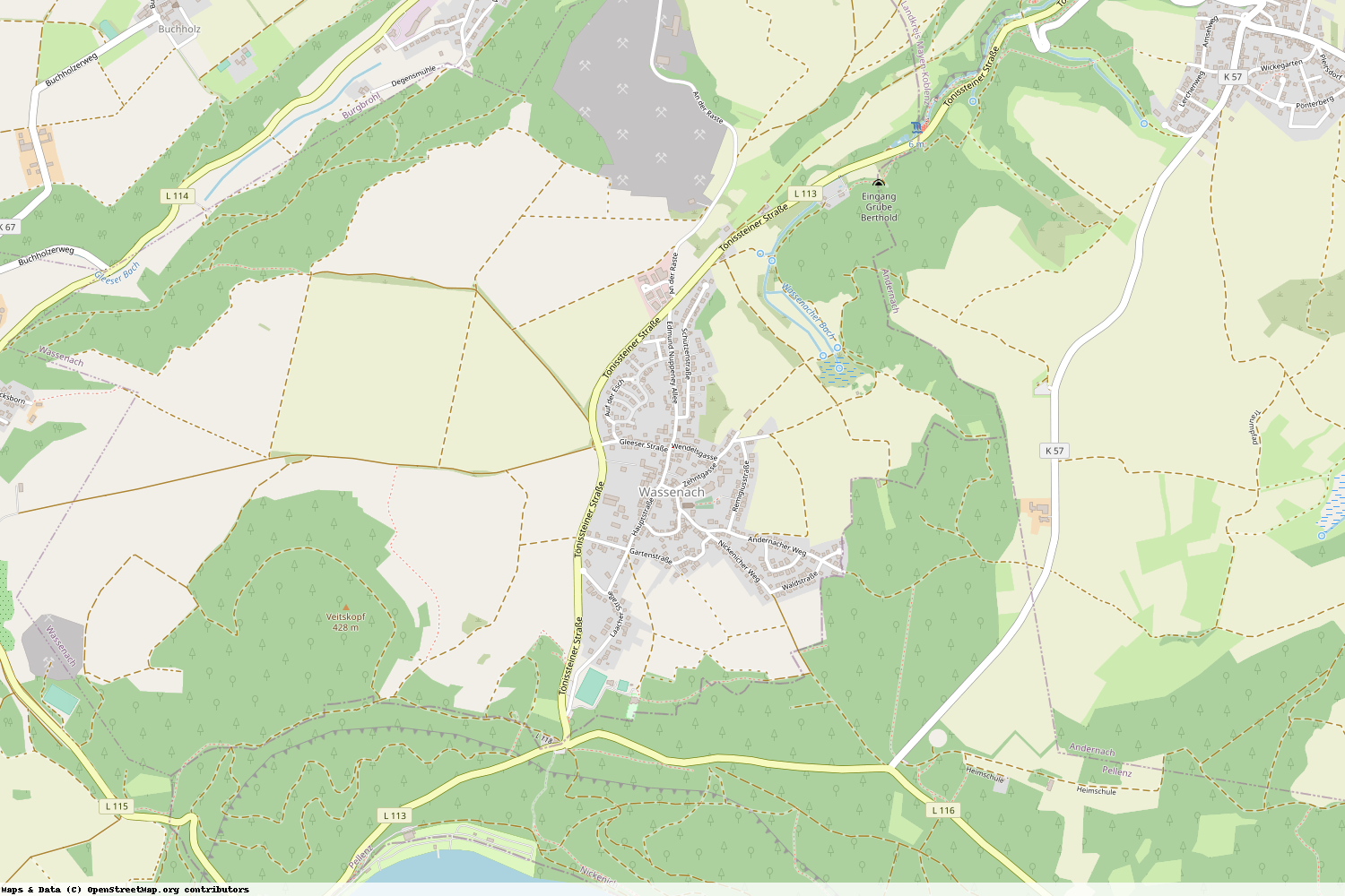 Ist gerade Stromausfall in Rheinland-Pfalz - Ahrweiler - Wassenach?