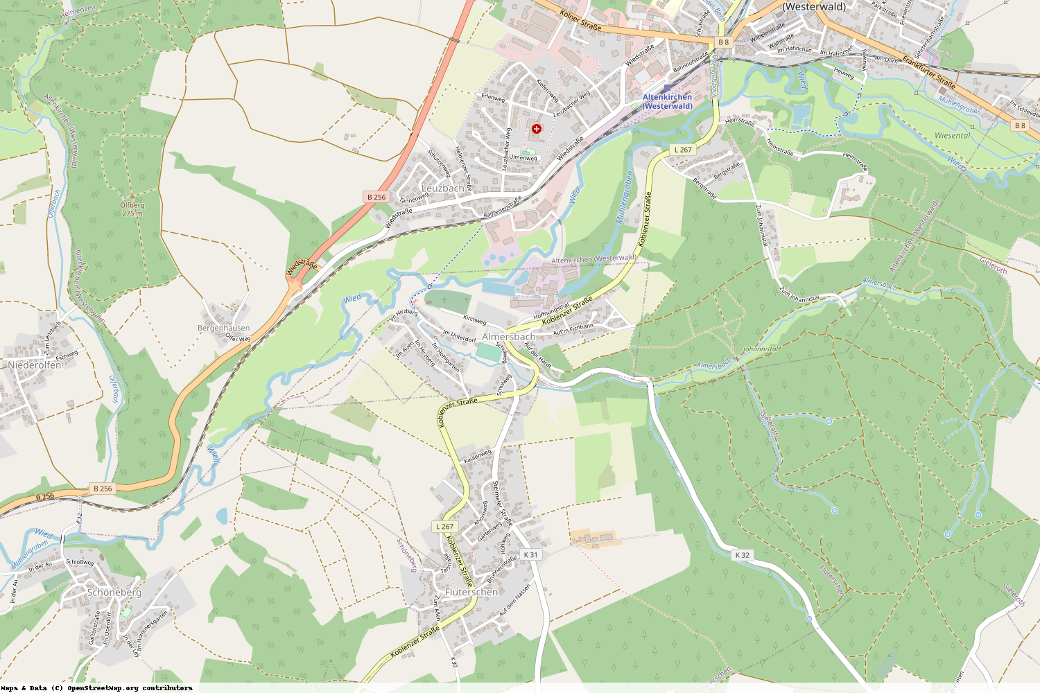 Ist gerade Stromausfall in Rheinland-Pfalz - Altenkirchen (Westerwald) - Almersbach?