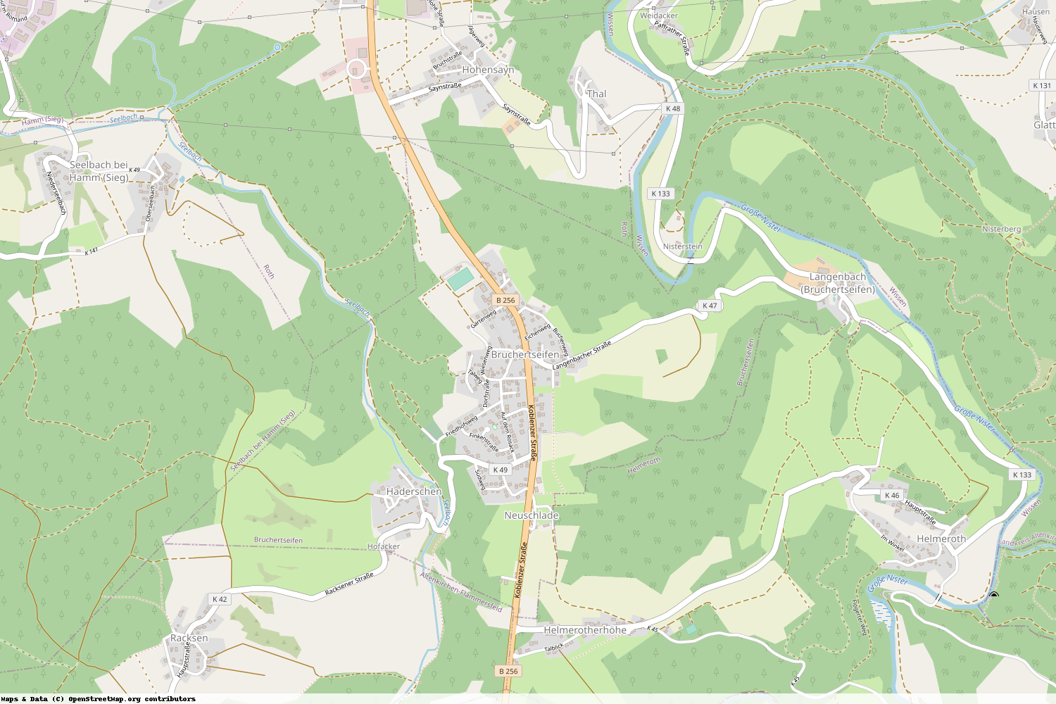 Ist gerade Stromausfall in Rheinland-Pfalz - Altenkirchen (Westerwald) - Bruchertseifen?