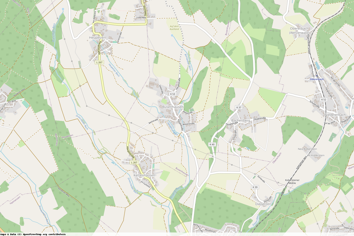 Ist gerade Stromausfall in Rheinland-Pfalz - Altenkirchen (Westerwald) - Busenhausen?