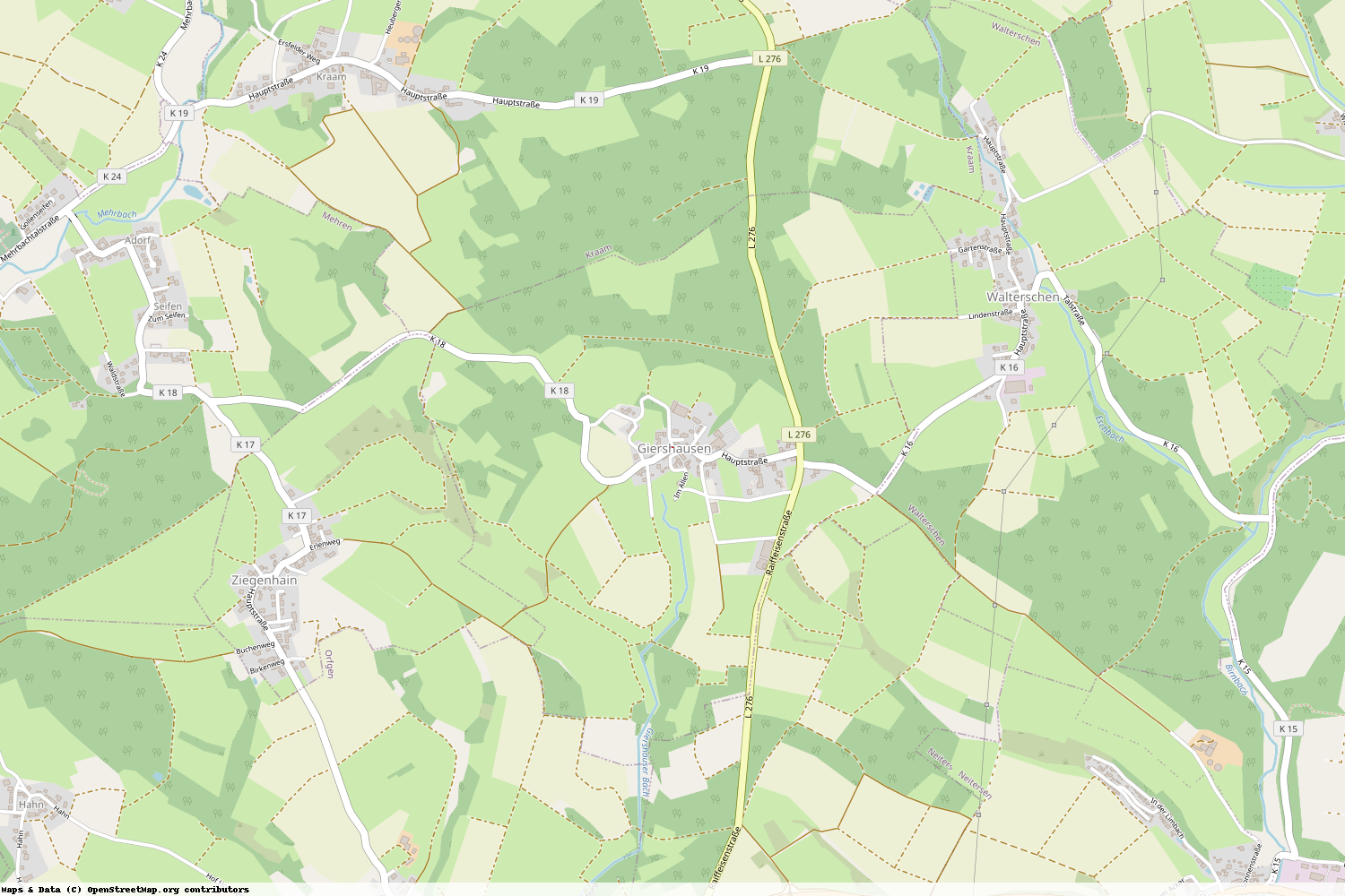 Ist gerade Stromausfall in Rheinland-Pfalz - Altenkirchen (Westerwald) - Giershausen?