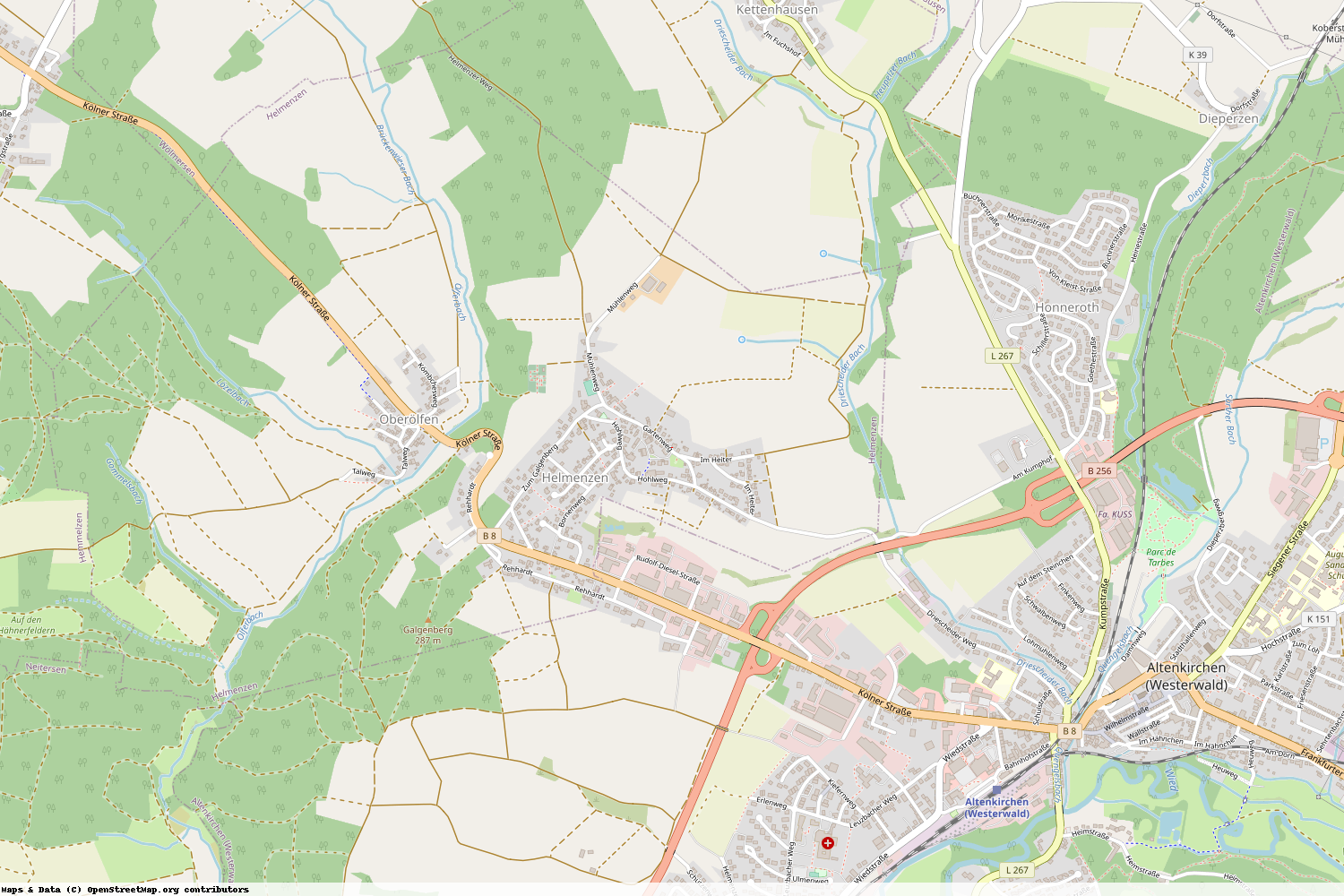 Ist gerade Stromausfall in Rheinland-Pfalz - Altenkirchen (Westerwald) - Helmenzen?