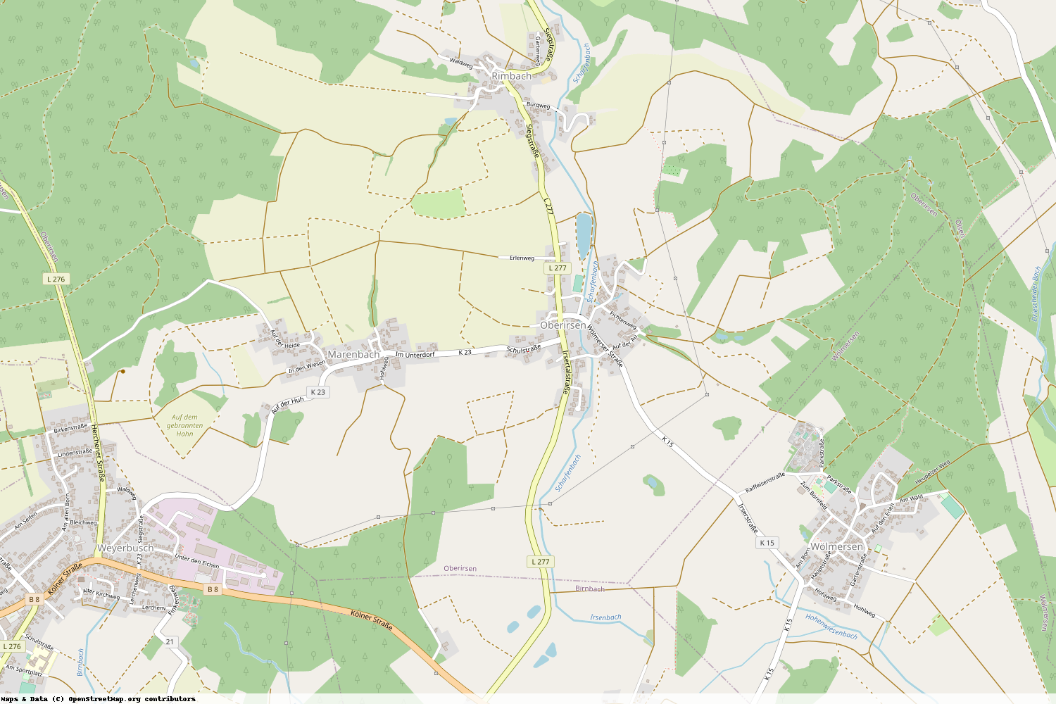 Ist gerade Stromausfall in Rheinland-Pfalz - Altenkirchen (Westerwald) - Oberirsen?