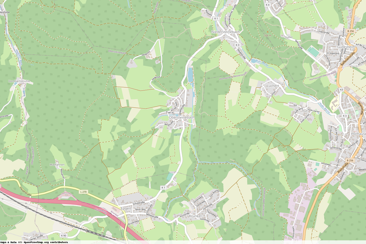 Ist gerade Stromausfall in Rheinland-Pfalz - Altenkirchen (Westerwald) - Obersteinebach?