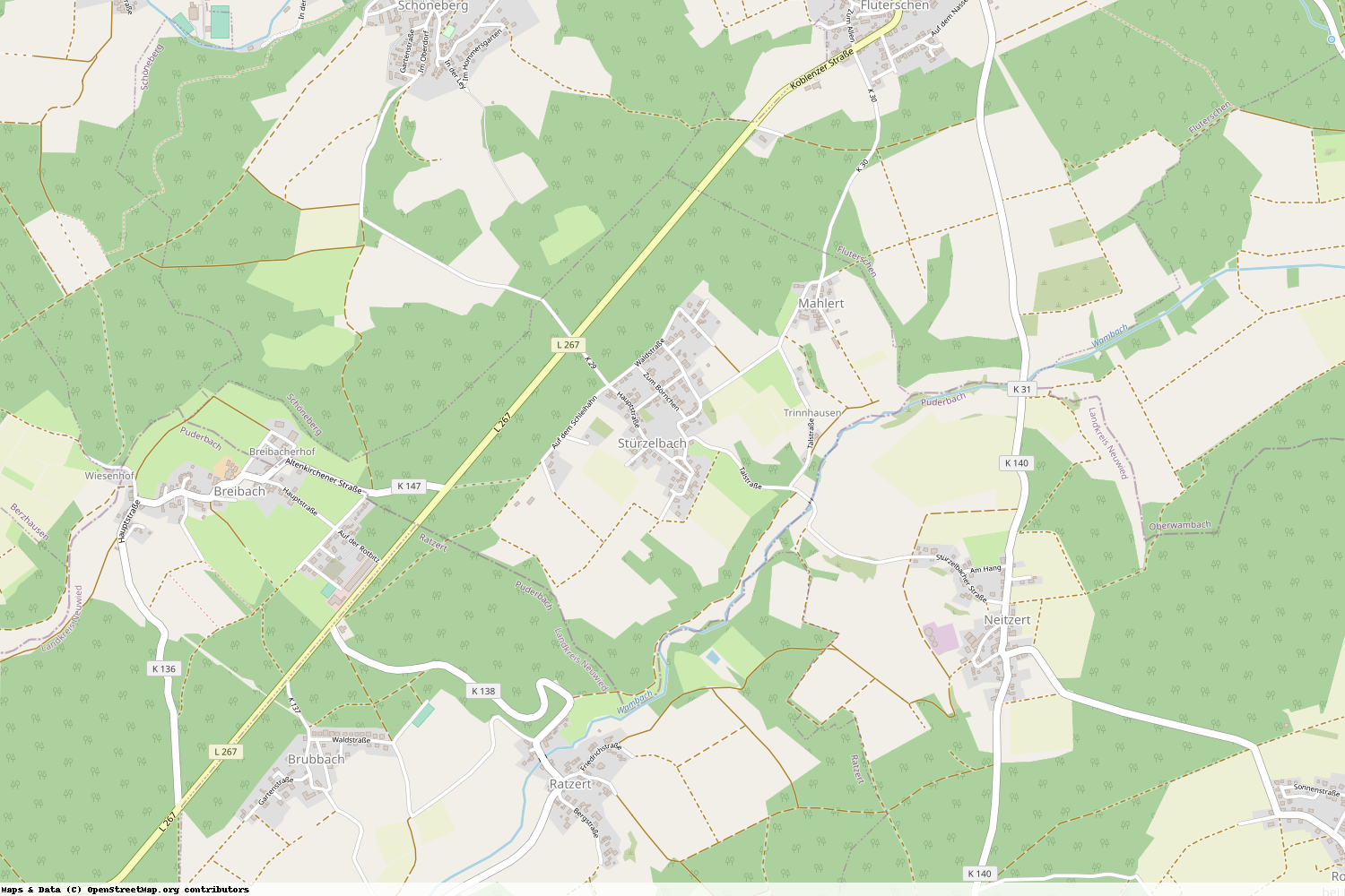 Ist gerade Stromausfall in Rheinland-Pfalz - Altenkirchen (Westerwald) - Stürzelbach?
