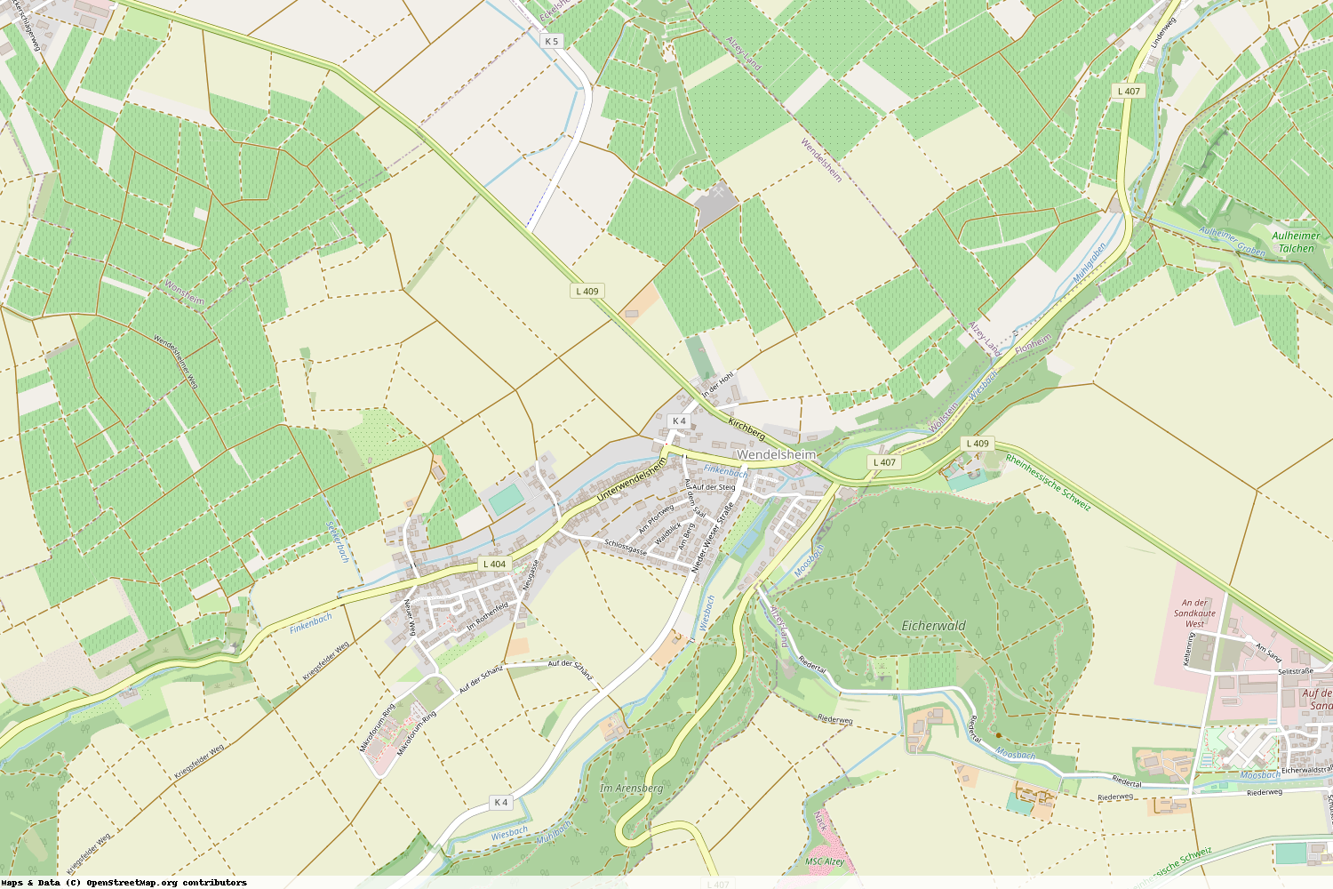Ist gerade Stromausfall in Rheinland-Pfalz - Alzey-Worms - Wendelsheim?