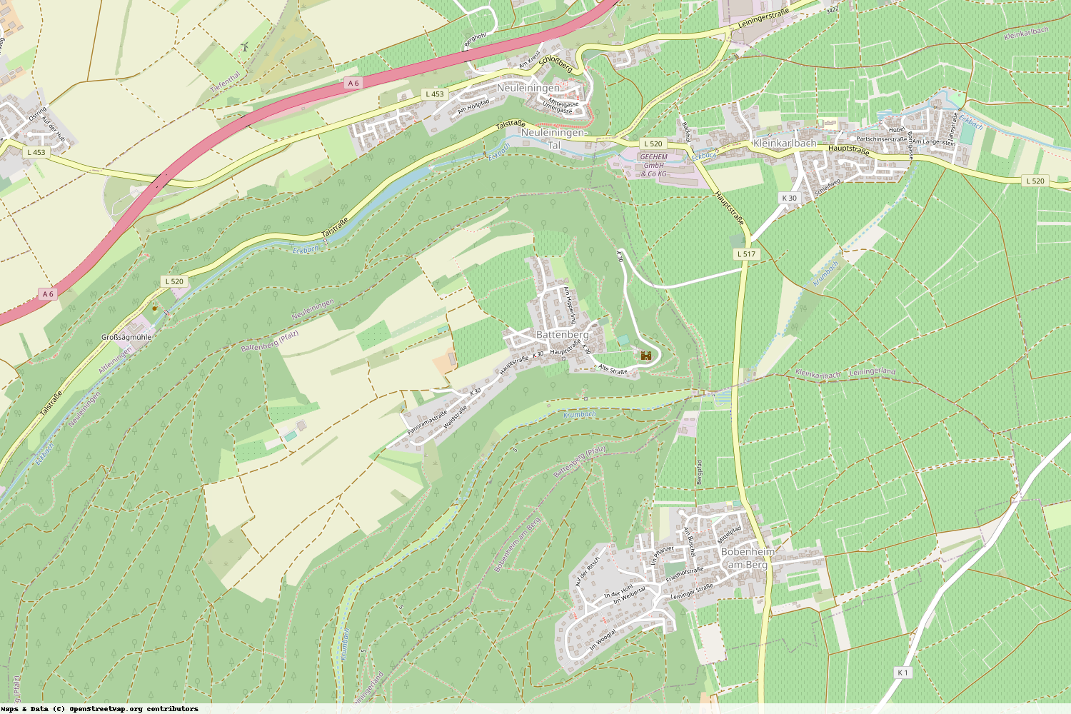 Ist gerade Stromausfall in Rheinland-Pfalz - Bad Dürkheim - Battenberg (Pfalz)?