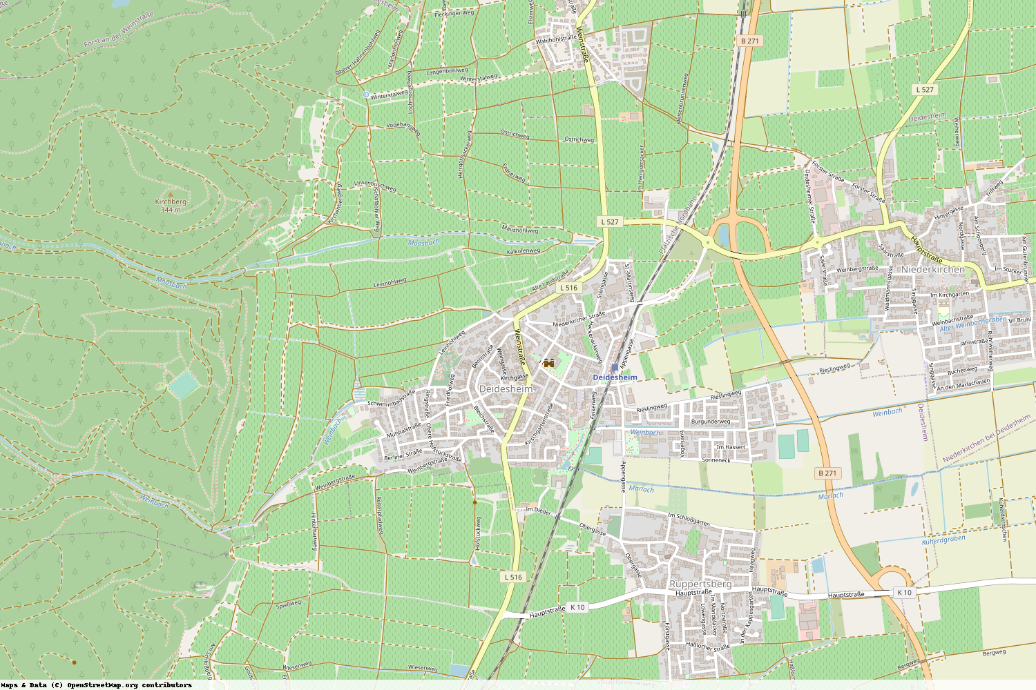 Ist gerade Stromausfall in Rheinland-Pfalz - Bad Dürkheim - Deidesheim?