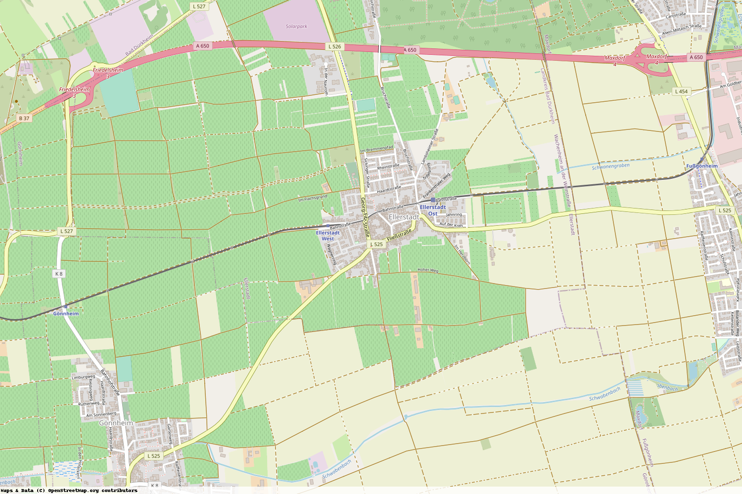 Ist gerade Stromausfall in Rheinland-Pfalz - Bad Dürkheim - Ellerstadt?