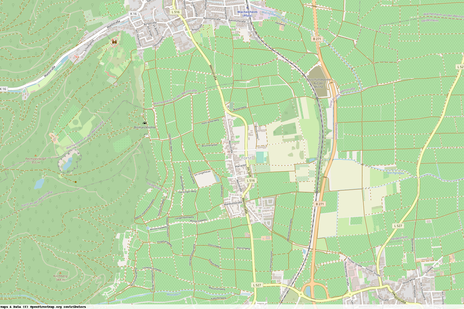 Ist gerade Stromausfall in Rheinland-Pfalz - Bad Dürkheim - Forst an der Weinstraße?