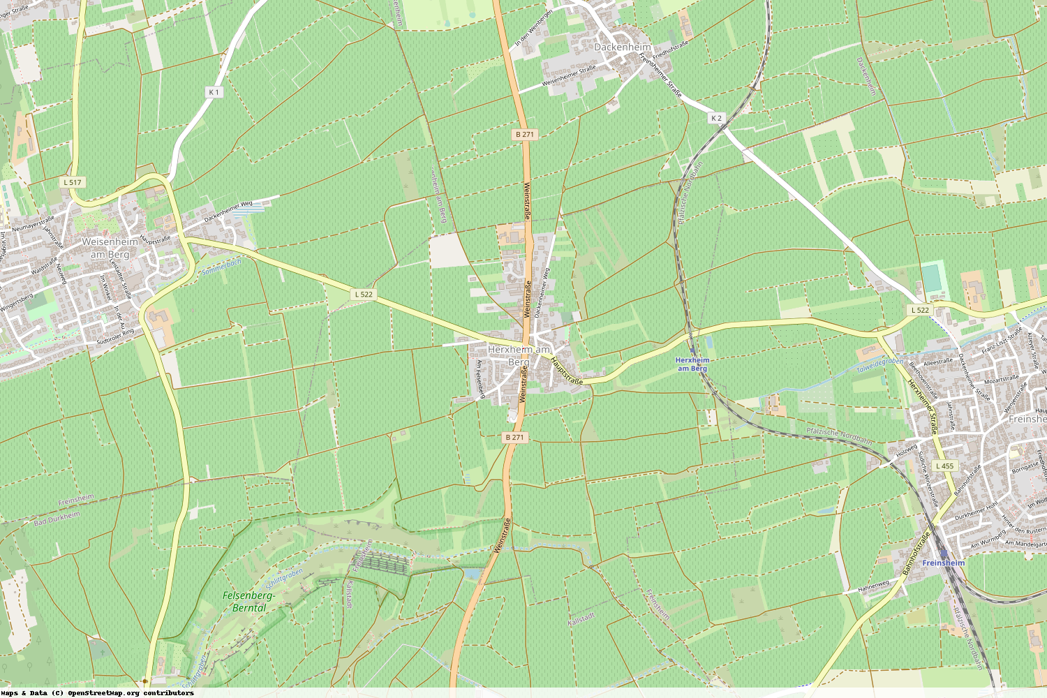 Ist gerade Stromausfall in Rheinland-Pfalz - Bad Dürkheim - Herxheim am Berg?