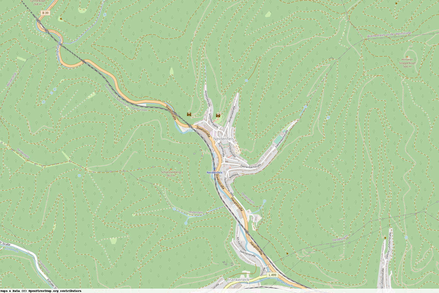 Ist gerade Stromausfall in Rheinland-Pfalz - Bad Dürkheim - Neidenfels?