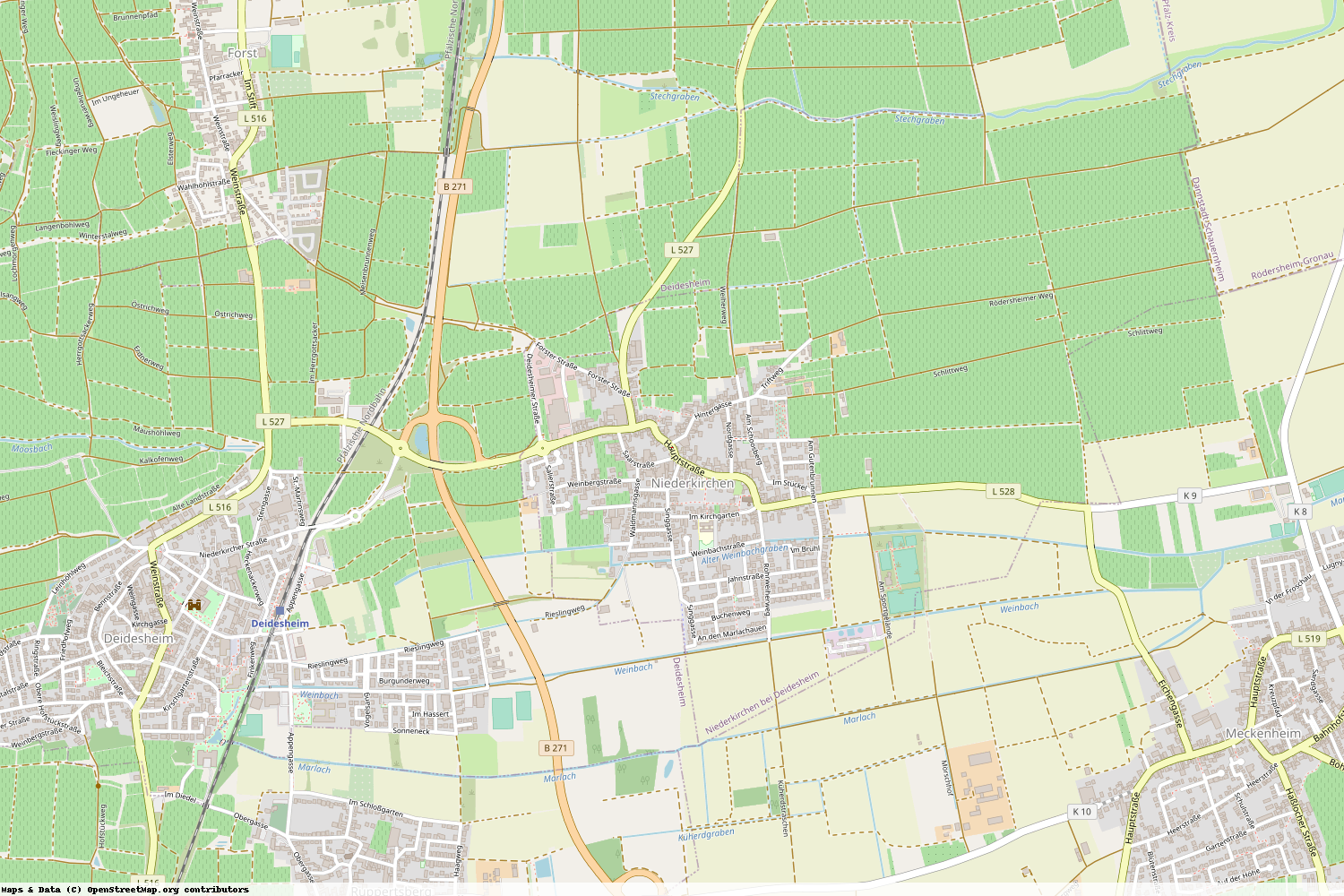 Ist gerade Stromausfall in Rheinland-Pfalz - Bad Dürkheim - Niederkirchen bei Deidesheim?