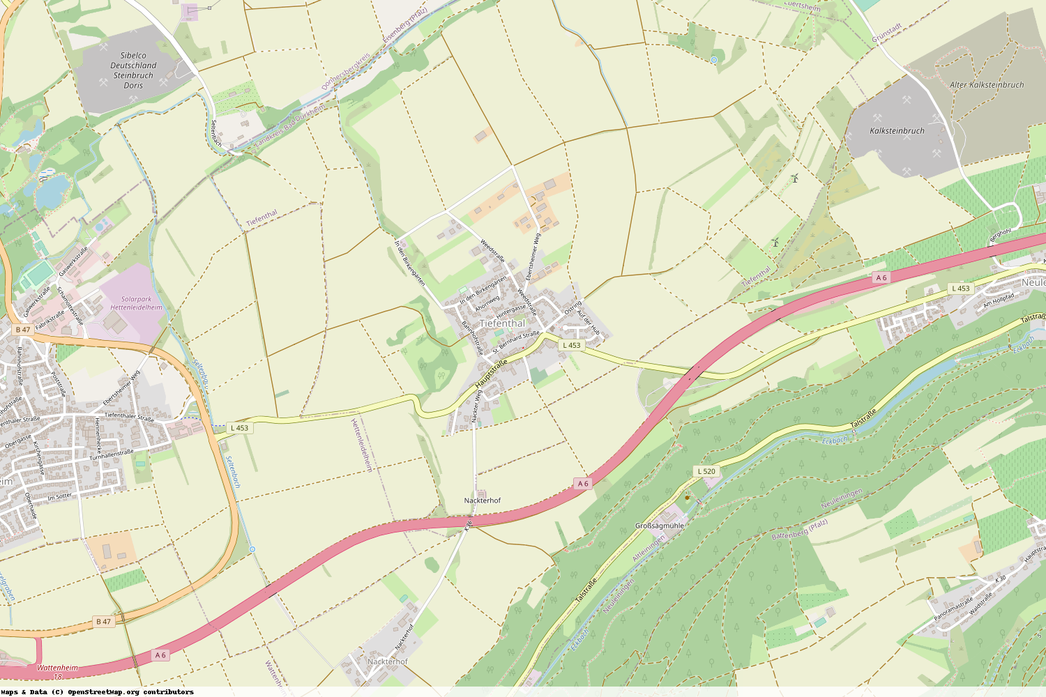 Ist gerade Stromausfall in Rheinland-Pfalz - Bad Dürkheim - Tiefenthal?