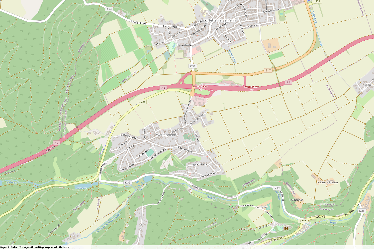 Ist gerade Stromausfall in Rheinland-Pfalz - Bad Dürkheim - Wattenheim?
