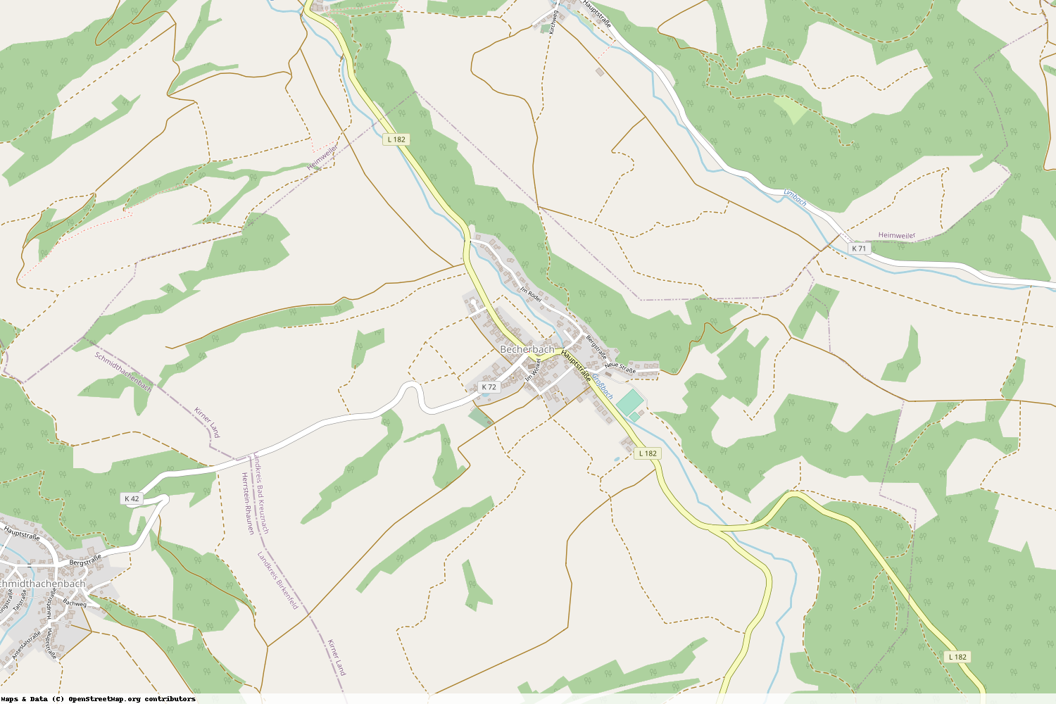 Ist gerade Stromausfall in Rheinland-Pfalz - Bad Kreuznach - Becherbach bei Kirn?