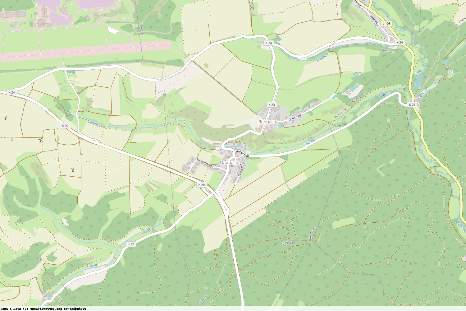 Ist gerade Stromausfall in Rheinland-Pfalz - Bad Kreuznach - Daubach?