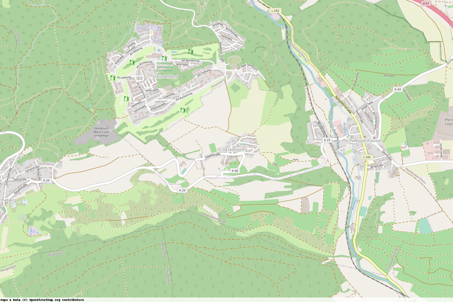 Ist gerade Stromausfall in Rheinland-Pfalz - Bad Kreuznach - Eckenroth?