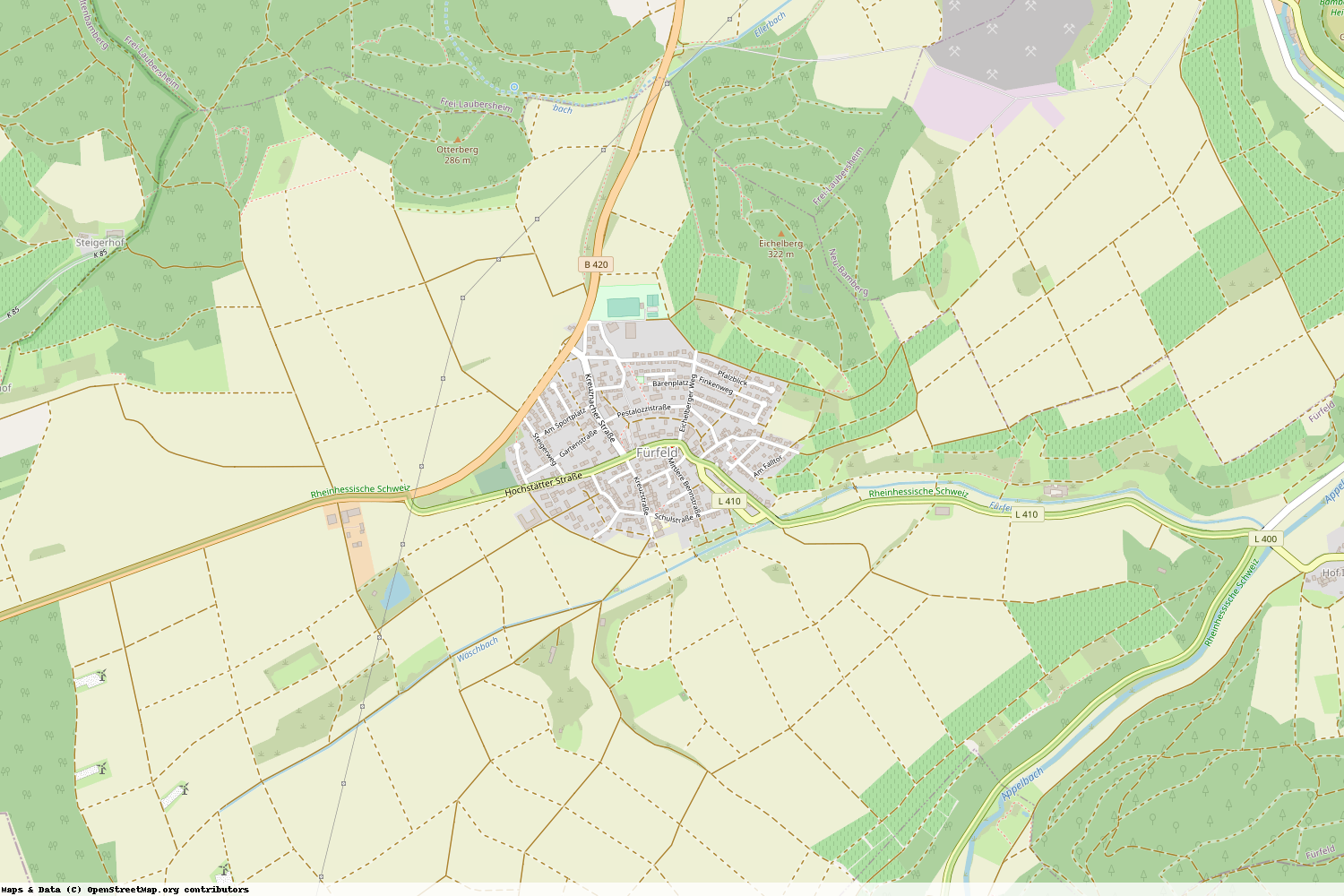 Ist gerade Stromausfall in Rheinland-Pfalz - Bad Kreuznach - Fürfeld?