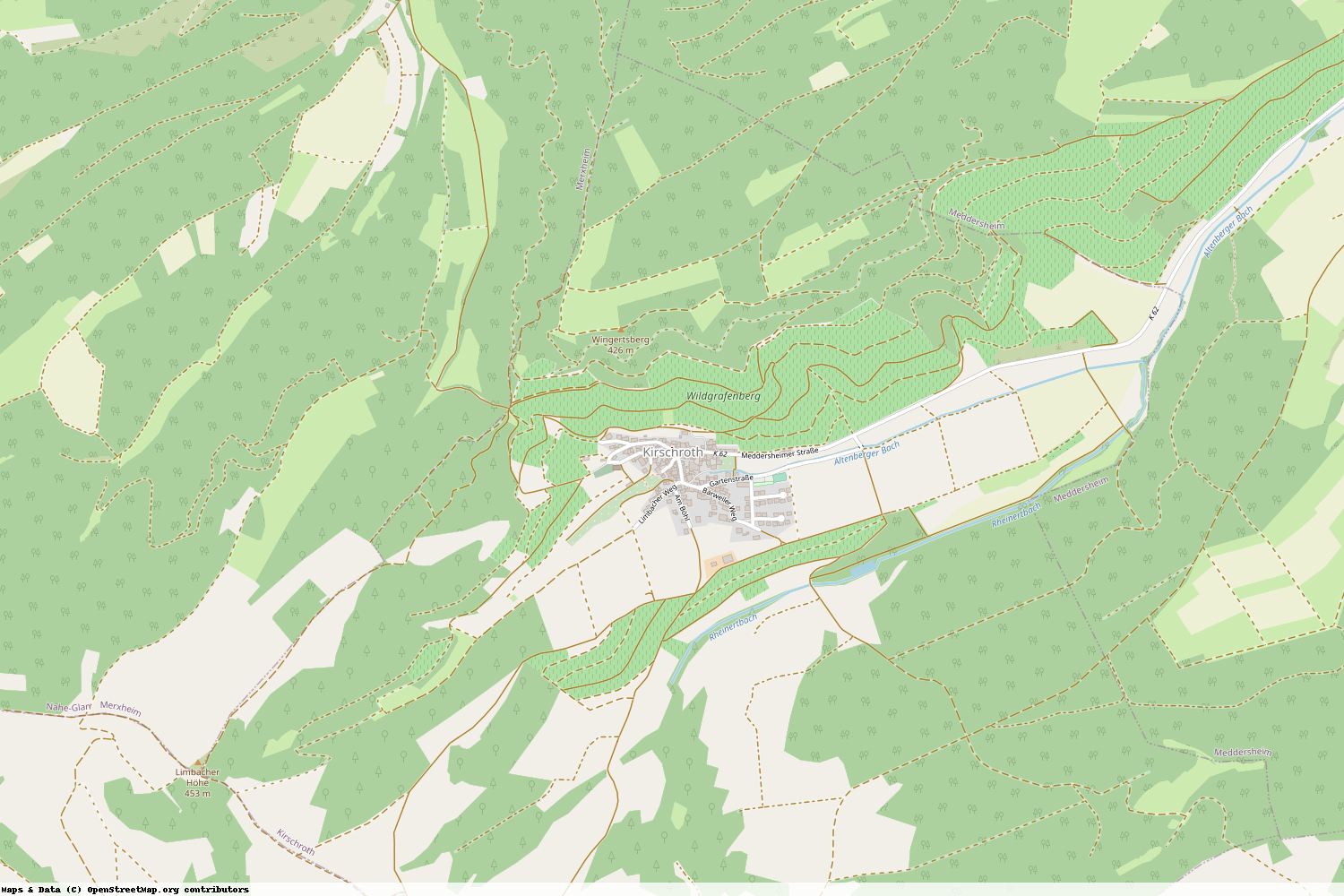 Ist gerade Stromausfall in Rheinland-Pfalz - Bad Kreuznach - Kirschroth?