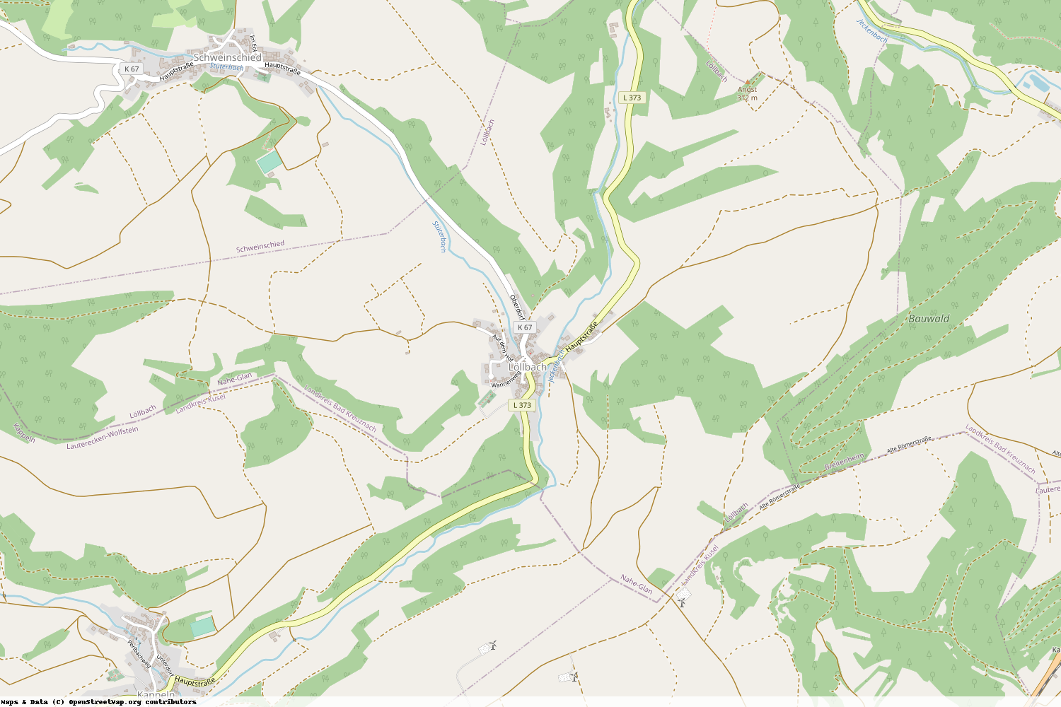 Ist gerade Stromausfall in Rheinland-Pfalz - Bad Kreuznach - Löllbach?