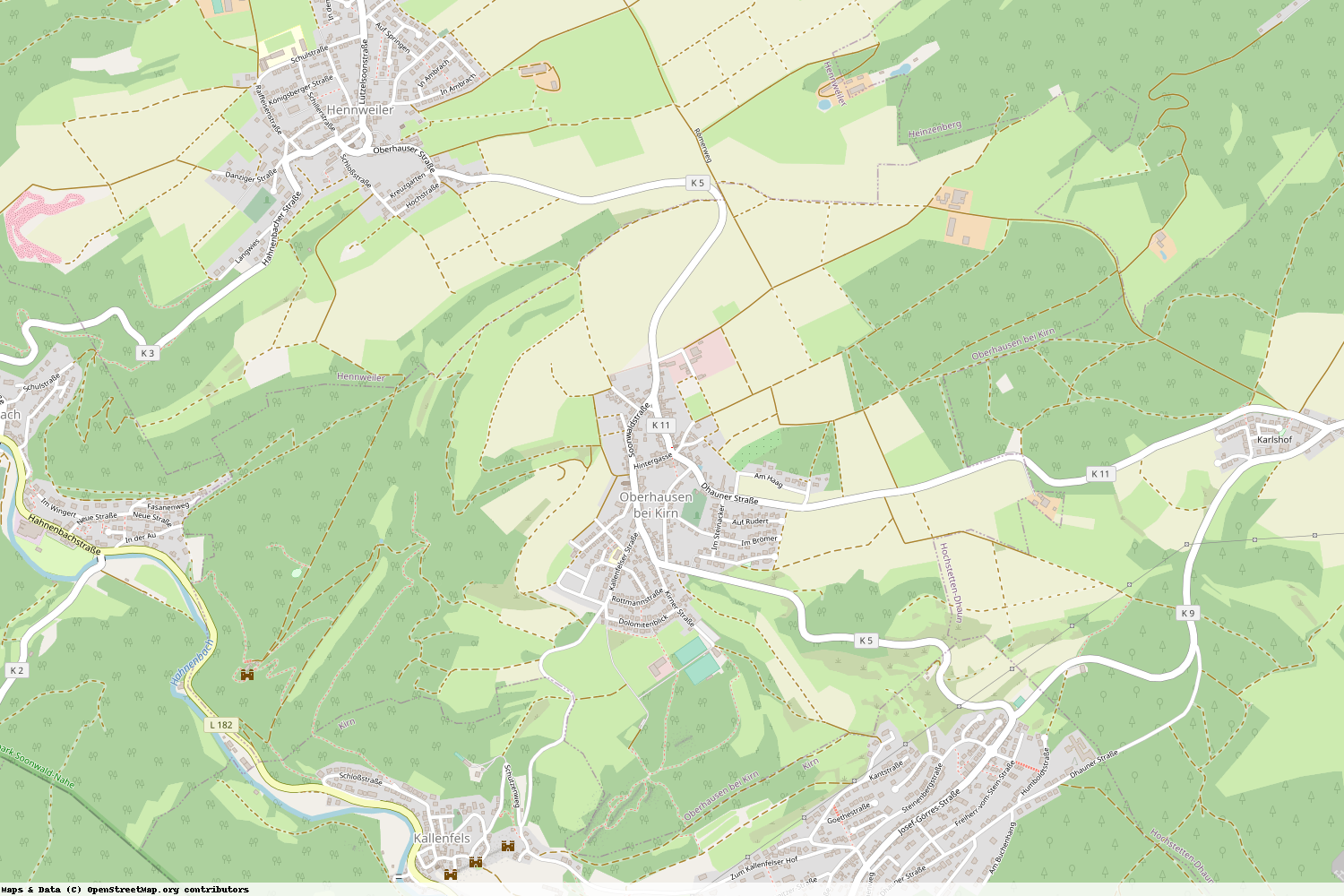 Ist gerade Stromausfall in Rheinland-Pfalz - Bad Kreuznach - Oberhausen bei Kirn?