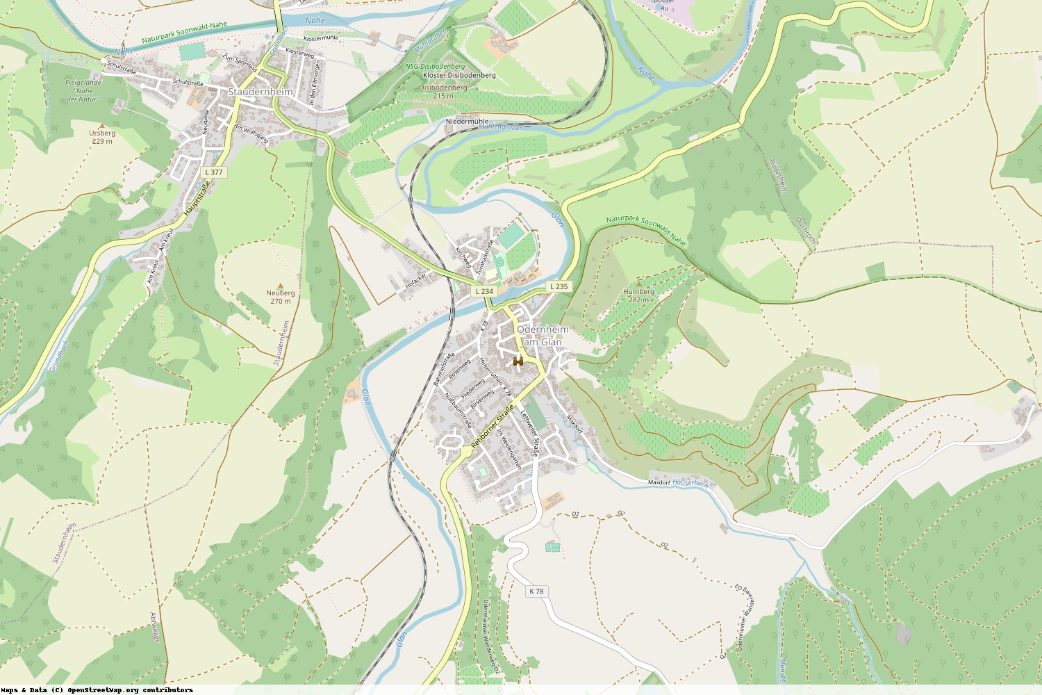 Ist gerade Stromausfall in Rheinland-Pfalz - Bad Kreuznach - Odernheim am Glan?