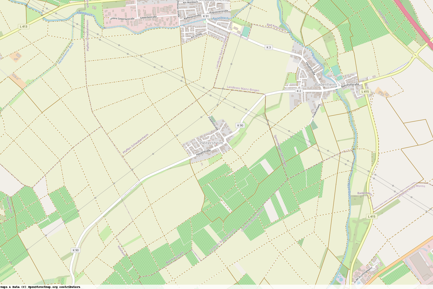 Ist gerade Stromausfall in Rheinland-Pfalz - Bad Kreuznach - Pleitersheim?