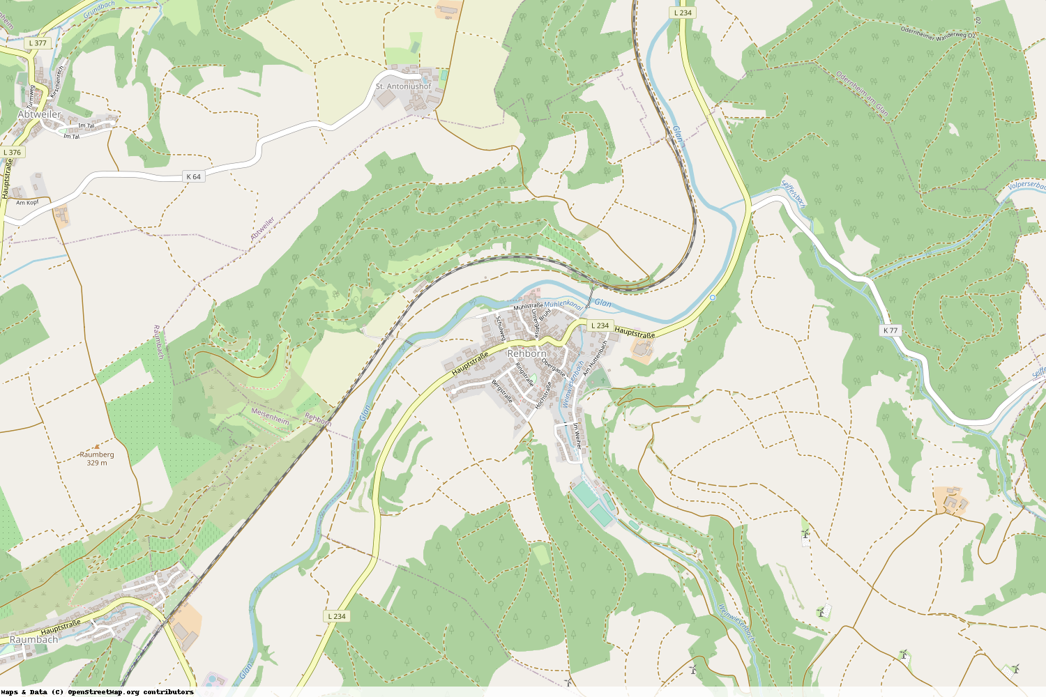 Ist gerade Stromausfall in Rheinland-Pfalz - Bad Kreuznach - Rehborn?